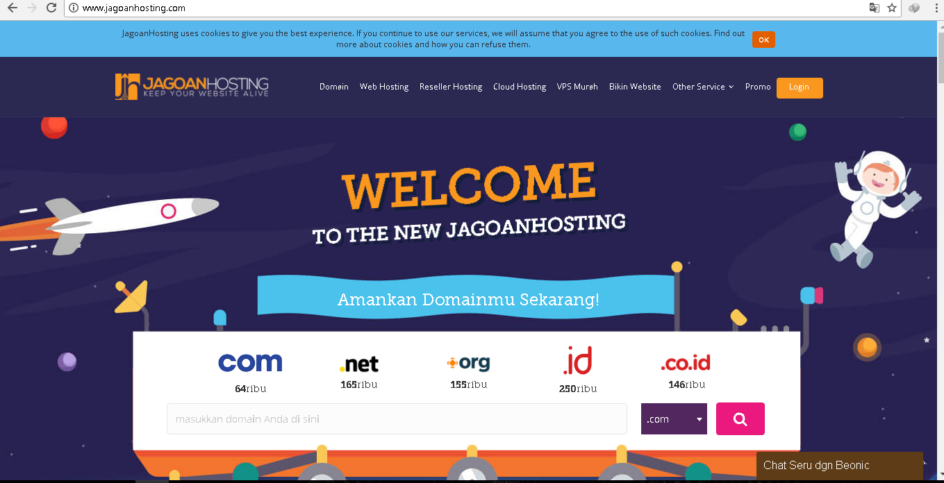 hosting indonesia terbaik