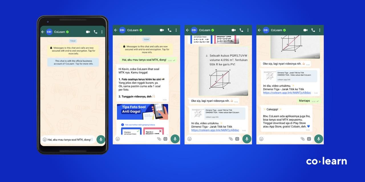 Wow ! Sekarang Belajar Matematika Bisa Lewat WhatsApp !