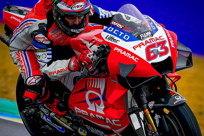 Hasil MotoGP Prancis 2020: Danilo Petrucci Finis di Pole Position