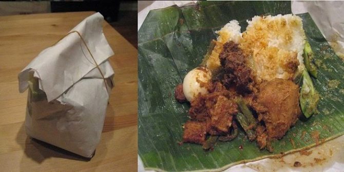 porsi nasi padang
