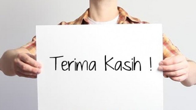 pentingnya kata maaf tolong terima kasih