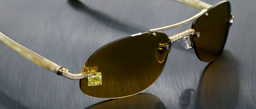 Luxuriator Canary Diamond Glasses – USD65.000 setara Rp913,6 juta