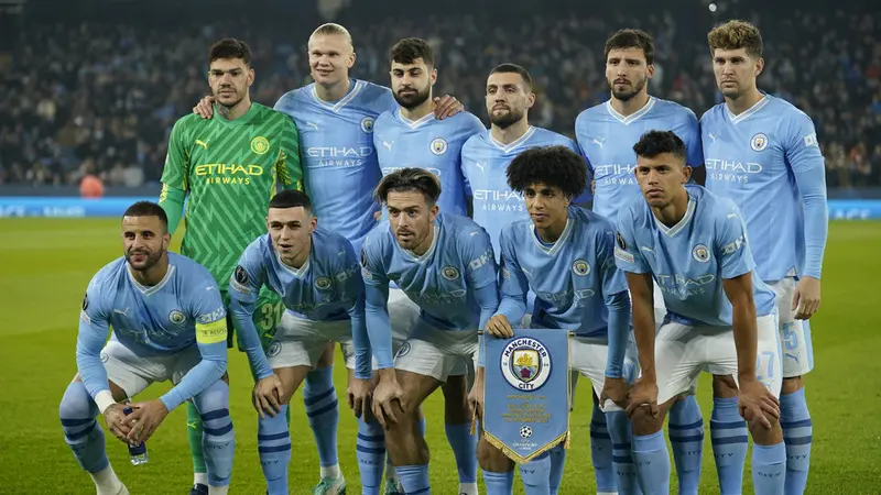 Hasil UCL : Manchester City Pastikan Lolos ke Babak 16 Besar