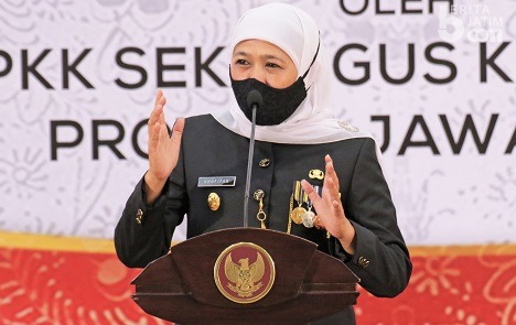 Gubernur Jatim Khofifah