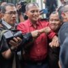 Senyum Doang, Eddy Hiariej Bungkam ketika Ditanya Apakah Bakal Mundur sebagai Wamenkumham