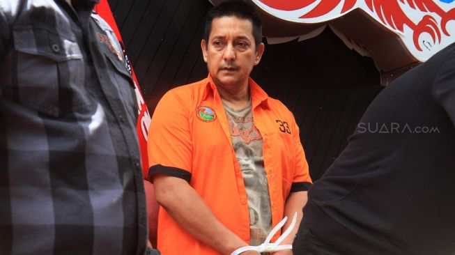 Artis Lawas Ibra Azhari Ditangkap Polisi