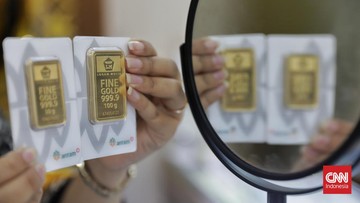 Harga Emas Antam Anjlok Lagi, Cek Harga Terkini!