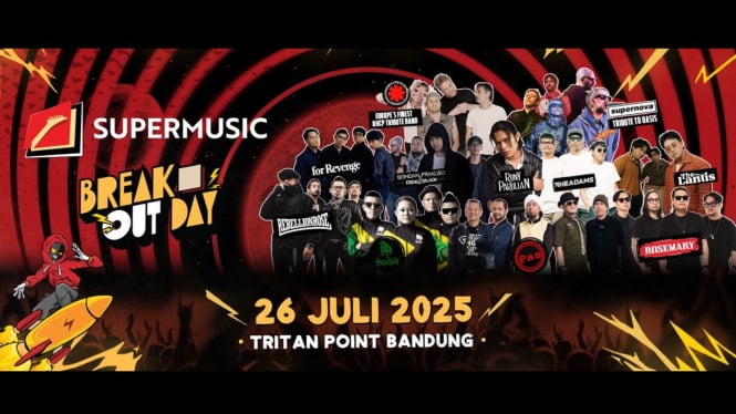 Super Music Break Out Day 2025 Gemparkan Bandung