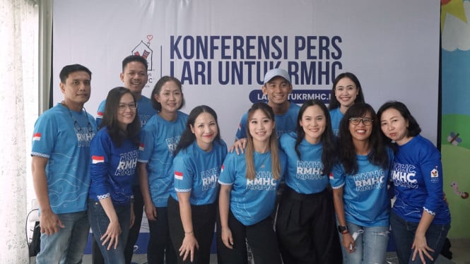 Sheryl Sheinafia hingga Daffa Wardana, Ikut Maraton Dunia Demi Bangun Rumah Singgah RMHC di Jakarta