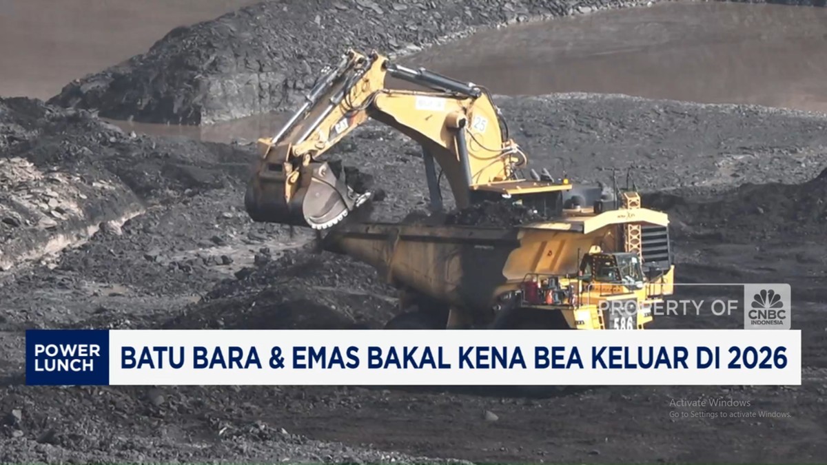 Pemerintah Bahas Bea Keluar Batu Bara dan Emas 2026