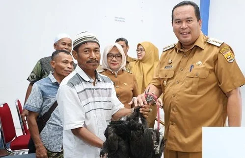 Wako Yota Beri Bantuan: Ayam Petelur dan Mesin Tetas