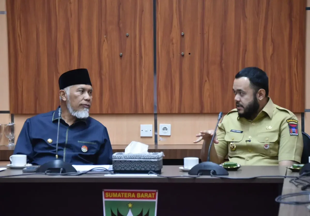 wali-kota-padang-temui-gubernur-sumbar-bahas-hut-kota-padang