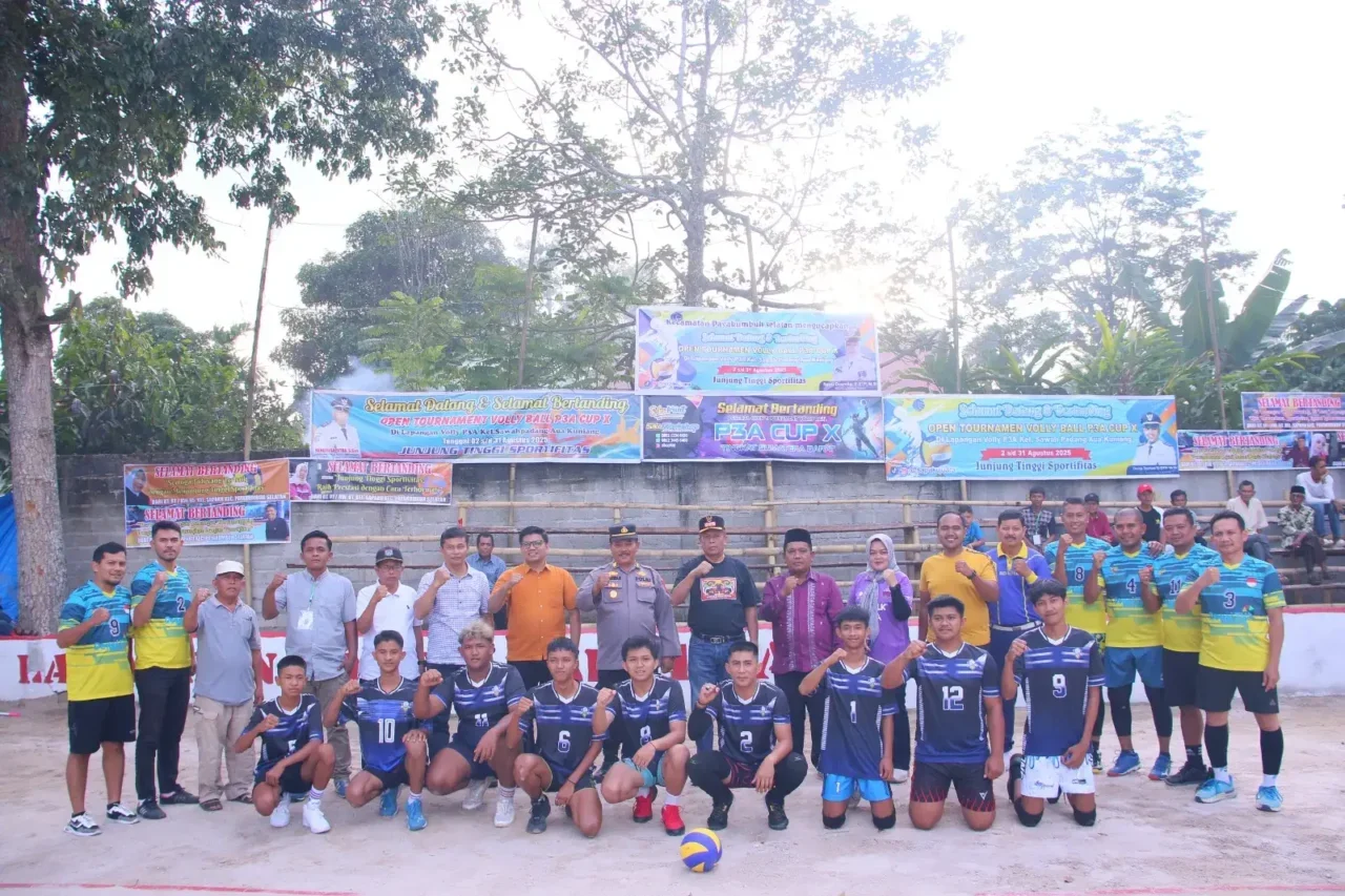 Wawako Payakumbuh Resmikan Turnamen Voli P3A Cup X