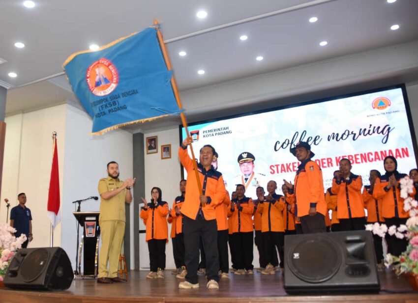 Wako Padang Kukuhkan FKSB, Siagakan Diri Hadapi Bencana