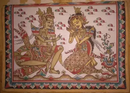 lukisan wayang kamasan facebook lukisan wayang kamasan