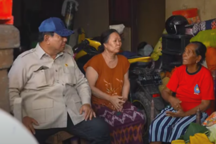 Prabowo Jenguk Korban Banjir Bali Usai Kunjungan Qatar dan PEA