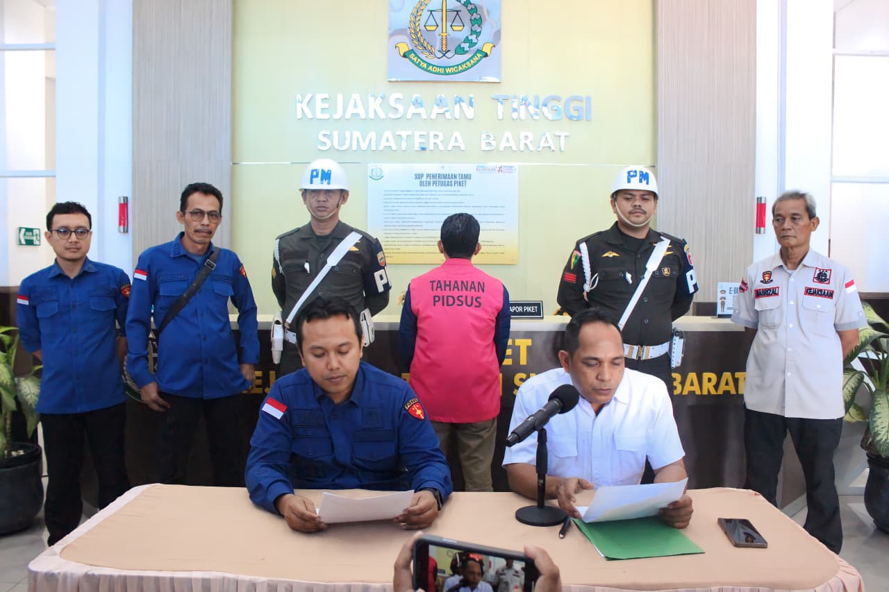 Rp3,6 Miliar Dana Subsidi Trans Padang Dikorupsi, Supervisor Audit Ditahan Kejati