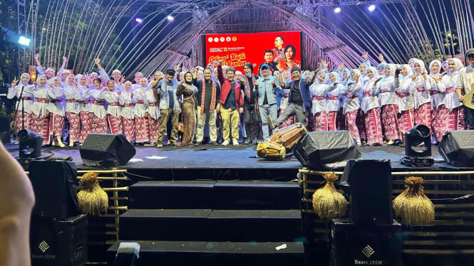 Once Mekel Meriahkan Festival Seni Multatuli, Budaya Lebak Mendunia