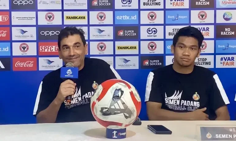 Semen Padang Incar Kebangkitan, Almeida Ingatkan Tim Tetap Fokus