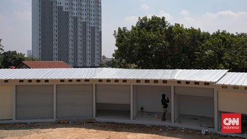 DKI Dampingi Pedagang Barito, Optimalkan Kios Baru Lenteng Agung