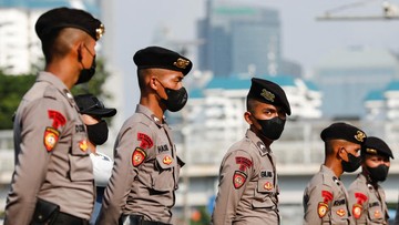 Ribuan Personel Amankan Aksi Demonstrasi di Jakarta Pusat