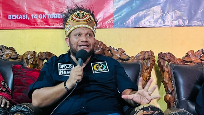 Senator Papua Kecam Pembakaran Mahkota Cenderawasih, Minta Kepala Dicopot