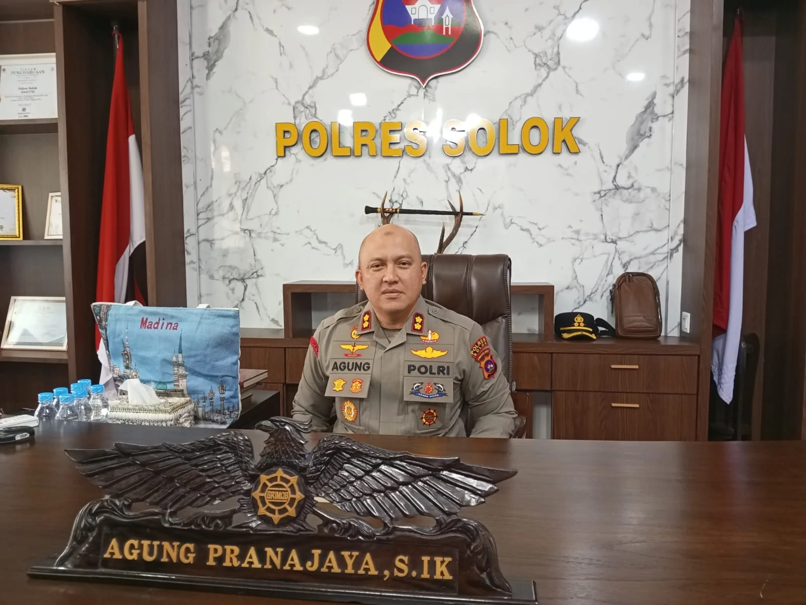 polres-solok-sabet-penghargaan,-akbp-agung-tingkatkan-kinerja