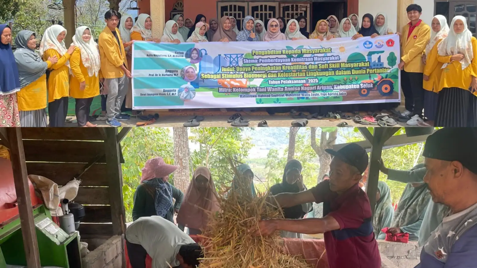 dosen-pertanian-ummy-latih-kelompok-tani-annisa-manfaatkan-limbah-jerami-dan-kotoran-ternak