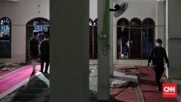 Polisi Usut Ledakan Masjid, Telusuri Pemicu dan Geledah Rumah