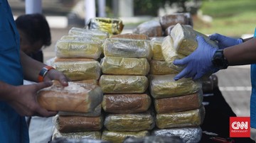 Polda Sumut Amankan 255 Kg Ganja, Tangkap Dua Kurir
