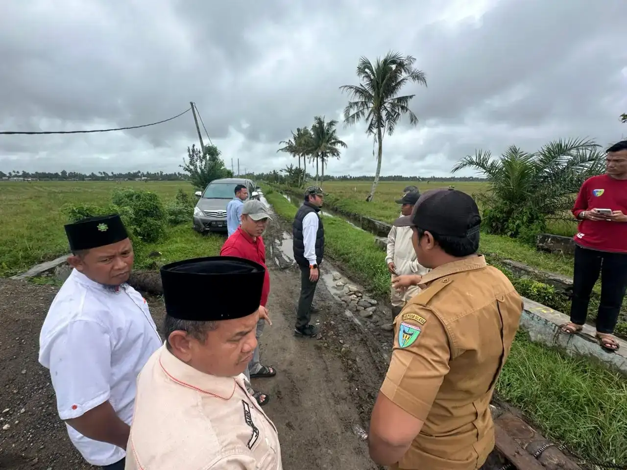 Irigasi Mangkrak di Pessel, Rahmat Saleh Sayangkan Lambannya Pengerjaan