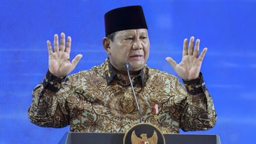 prabowo:-tak-semua-harus-masuk-pemerintah,-pdip-boleh-di-luar