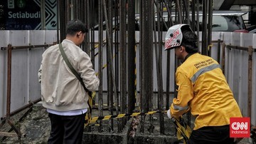 Jakarta Bongkar Tiang Monorel Mangkrak di Rasuna Said, Target 2026