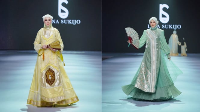 Arumi-Adelia Pancarkan Pesona, Koleksi Lina Sukijo Gemparkan IFA 2026