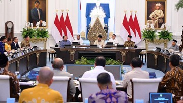 Prabowo Serap Masukan Mantan Presiden Bahas Geopolitik di Istana
