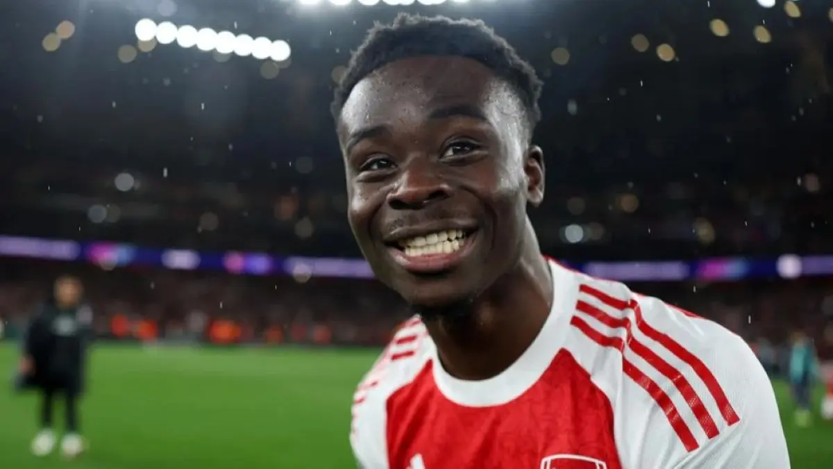 Bukayo Saka Ungkap Lawan Impian di Final Liga Champions