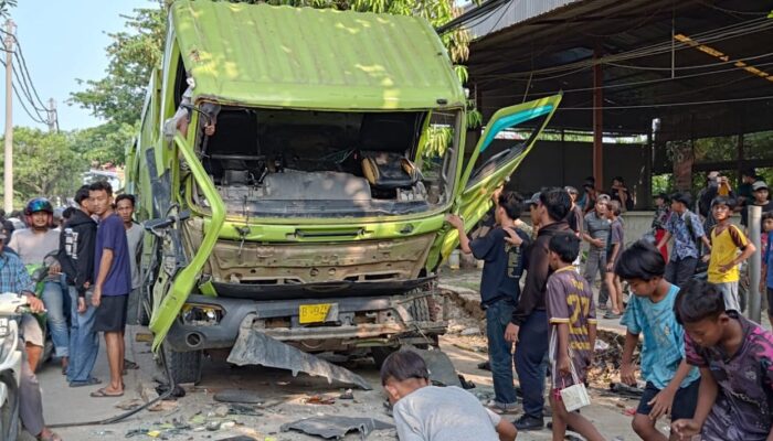 Satlantas Grobogan Tangkap Sopir Truk Tabrak Lari yang Tewaskan Pemotor