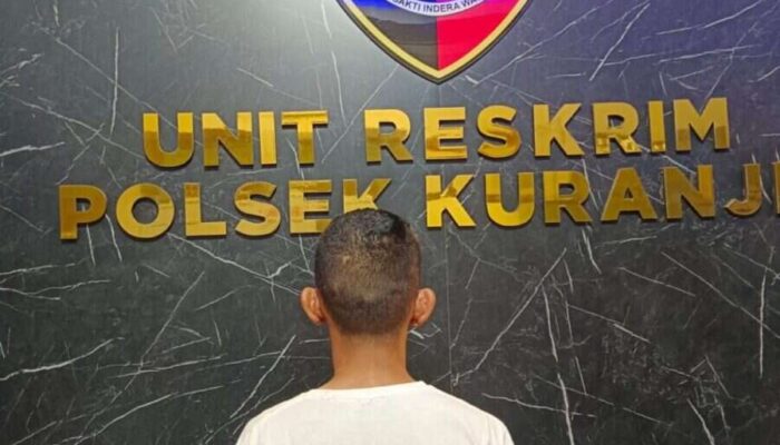 Polsek Kuranji Tangkap Pria Curi Televisi di Wilayah Kota Padang