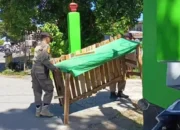 Satpol PP Padang Tertibkan Lapak Pedagang di Fasilitas Umum Kota