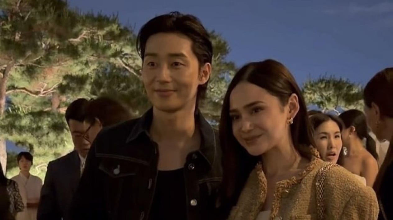syifa-hadju-curi-perhatian-saat-acara-chanel-di-korea,-pose-bareng-park-seo-joon-hingga-ji-chang-wook