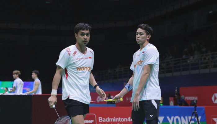 Ganda Putra Indonesia Berguguran, The Babies Melaju ke 16 Besar