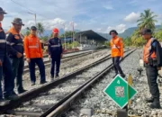 KAI Divre II Sumbar Intensif Rawat Jalur KA Antisipasi Cuaca Ekstrem