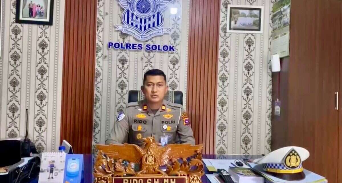 Kasat Lantas Polres Solok, Iptu Rido. Foto : Istimewa