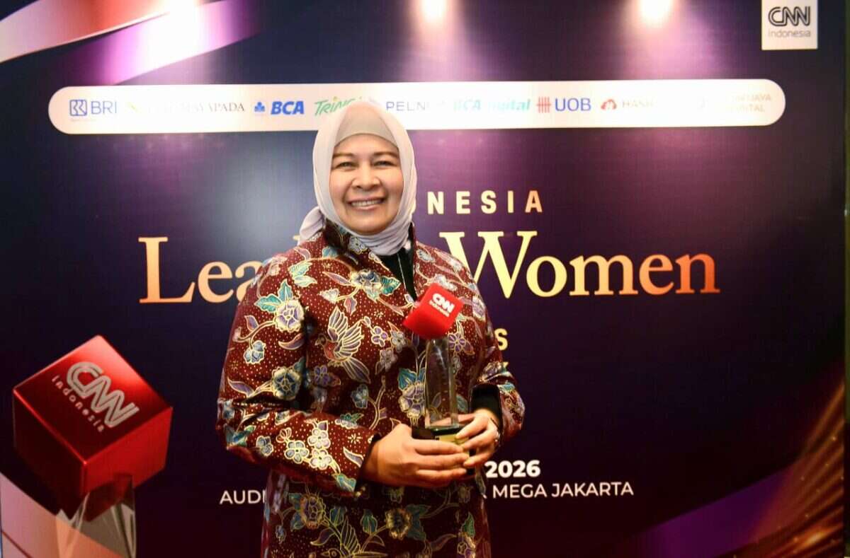 Hermita Raih Penghargaan CNN Indonesia Leading Women 2026