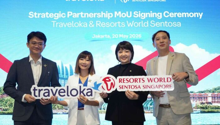Traveloka Gandeng Resorts World Sentosa Permudah Akses Wisatawan Indonesia ke Singapura
