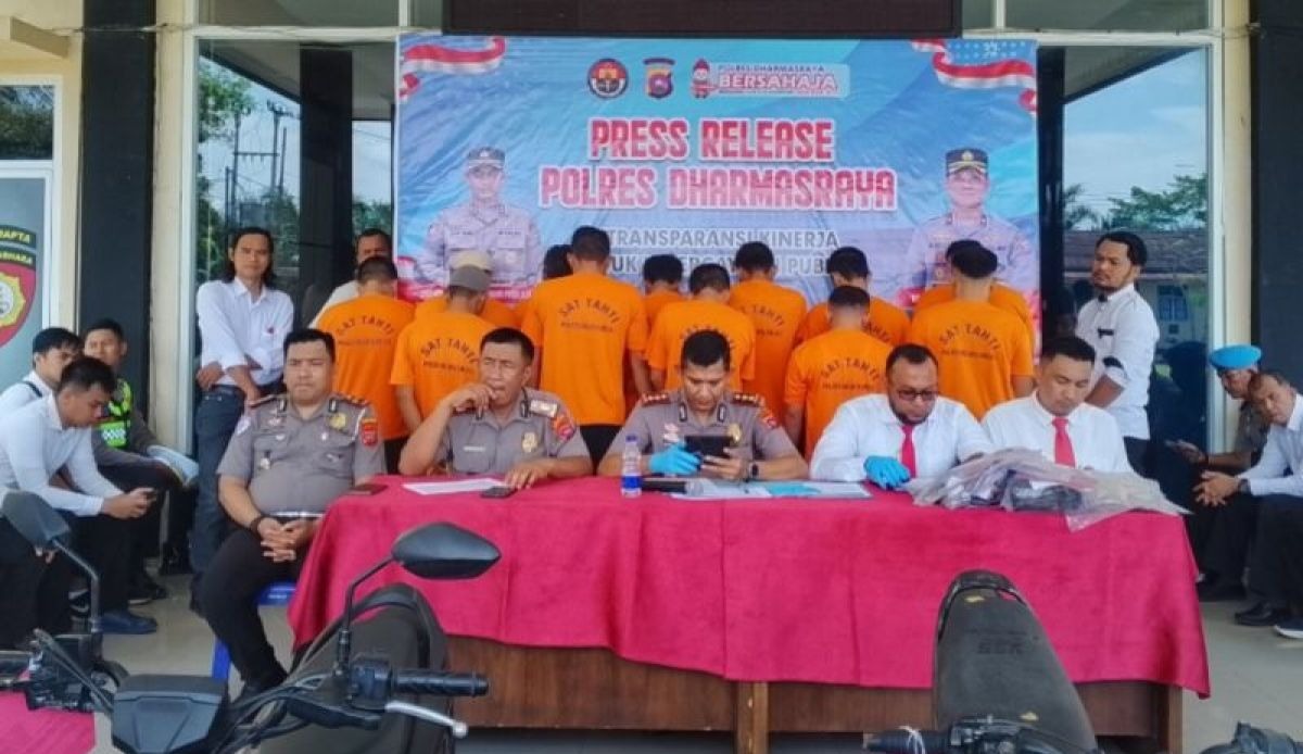 Polres Dharmasraya Rampungkan 56 Kasus, Perkuat Kamtibmas Kondusif