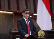 Ketua Baleg DPR RI, Bob Hasan, dalam agenda Rapat Paripurna DPR RI Ke-19 Masa Persidangan V Tahun Sidang 2025-2026 di Ruang Rapat Paripurna, Gedung Nusantara, Jakarta, Rabu (20/5/2026). Foto : Kresno/Alma