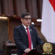 Ketua Baleg DPR RI, Bob Hasan, dalam agenda Rapat Paripurna DPR RI Ke-19 Masa Persidangan V Tahun Sidang 2025-2026 di Ruang Rapat Paripurna, Gedung Nusantara, Jakarta, Rabu (20/5/2026). Foto : Kresno/Alma