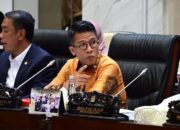 Ketua Komisi XI DPR RI Mukhamad Misbakhun, dalam agenda Rapat Kerja Komisi XI DPR RI bersama Dewan Komisioner LPS di Kompleks Parlemen, Senayan, Jakarta pada Selasa (19/5/2026). Foto: Sari/Karisma