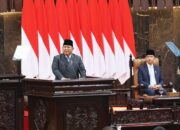 Presiden RI, Prabowo Subianto dan Wakil Presiden, Gibran Rakabuming Raka, saat menyampaikan pidato Kerangka Ekonomi Makro dan Pokok-pokok Kebijakan Fiskal (KEM-PPKF) RAPBN Tahun Anggaran 2027 di Kompleks Parlemen, Senayan, Jakarta, Rabu (20/5/2026). Foto : Dok/Alma